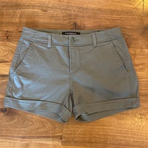 Liverpool shorts. Never worn.  Size 27. Cuffed shorts.